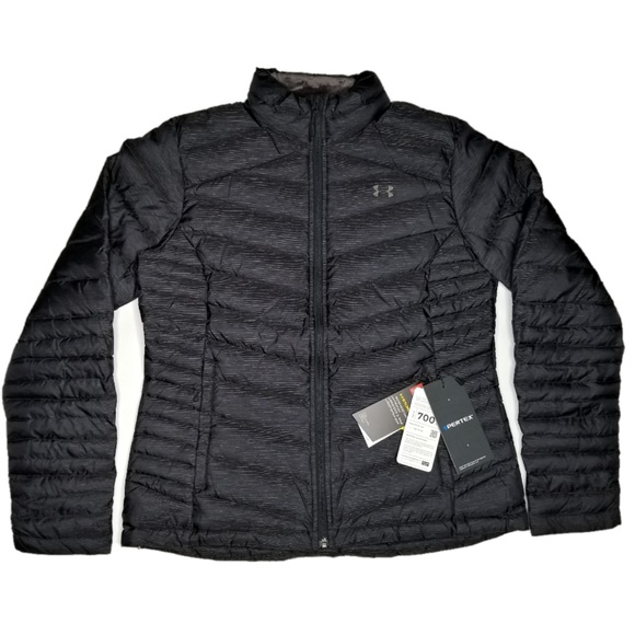 Ua Womens Iso Puffer Jacket Black 